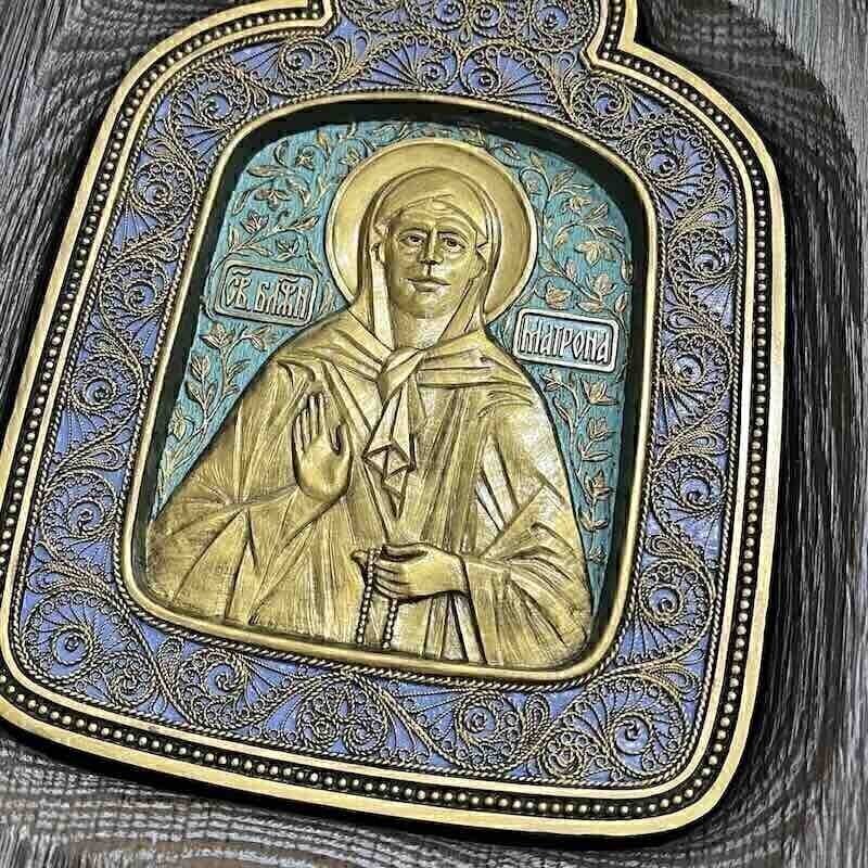 Купить Икона "Святая Матрона Московская" (12233)